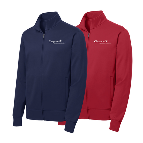 Cheyenne Classical Academy Full Zip Jacket with Embroidered Logo 