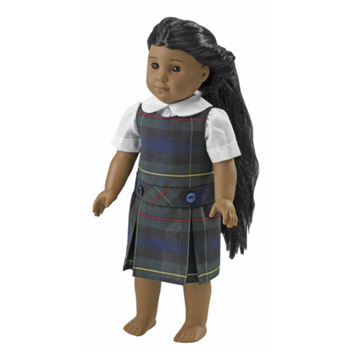 Cheyenne Classical Academy American Girl Plaid Doll Dress P36