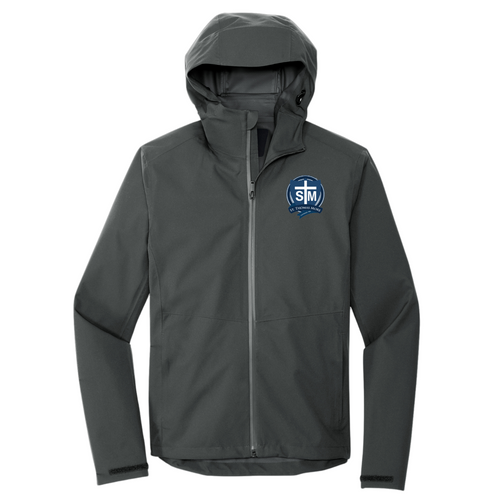St. Thomas More Waterproof Rain Shell with Embroidered Logo on Left Chest
