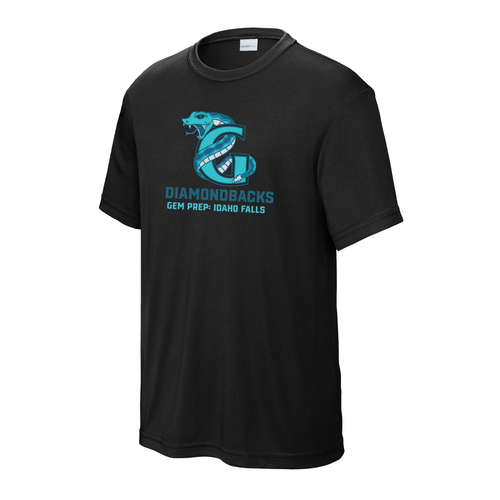 Gem Prep Dri-fit Spirit Tee with Diamondback Logo