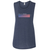 Practice Brave Women’s Flowy Scoop Muscle Tank with Fade Logo