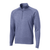 Turn-Key Medical Stretch 1/4-Zip Pullover with Embroidered Logo on Left Chest and Back Logo