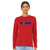 Idaho Women Forward Jersey Long Sleeve Tee with Screen Printed Logo Center