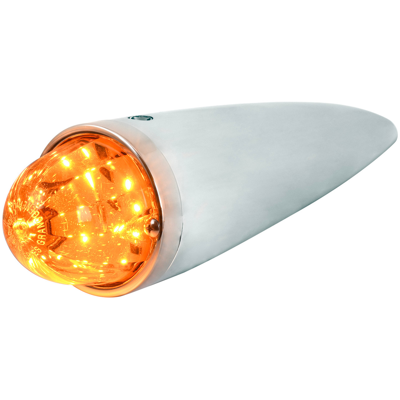 アメリカン雑貨、LEDライト、ケンタッキー 93520 Classic Watermelon LED Cab Light with Chrome Plastic Housing