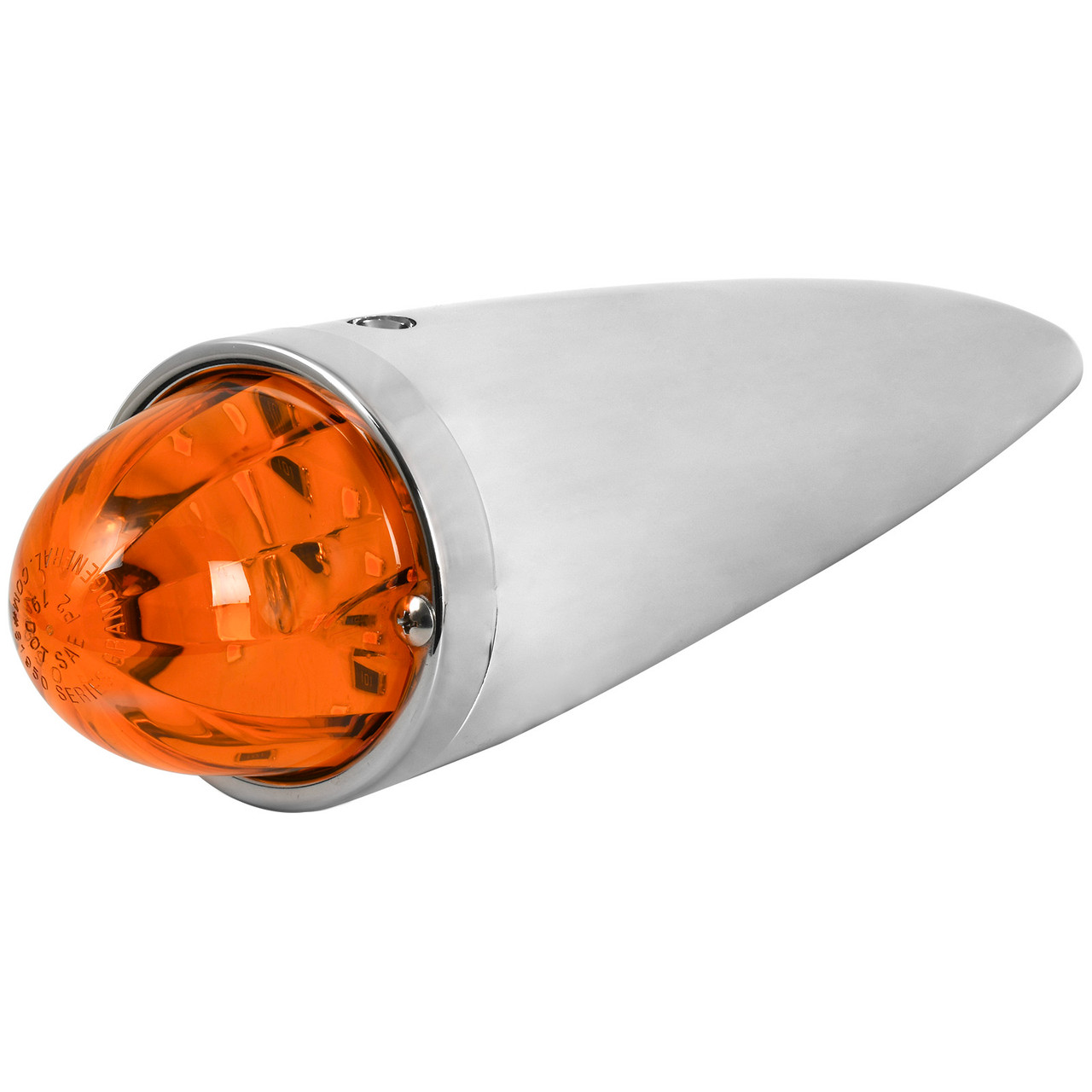 93520 Classic Watermelon LED Cab Light with Chrome Plastic Housing