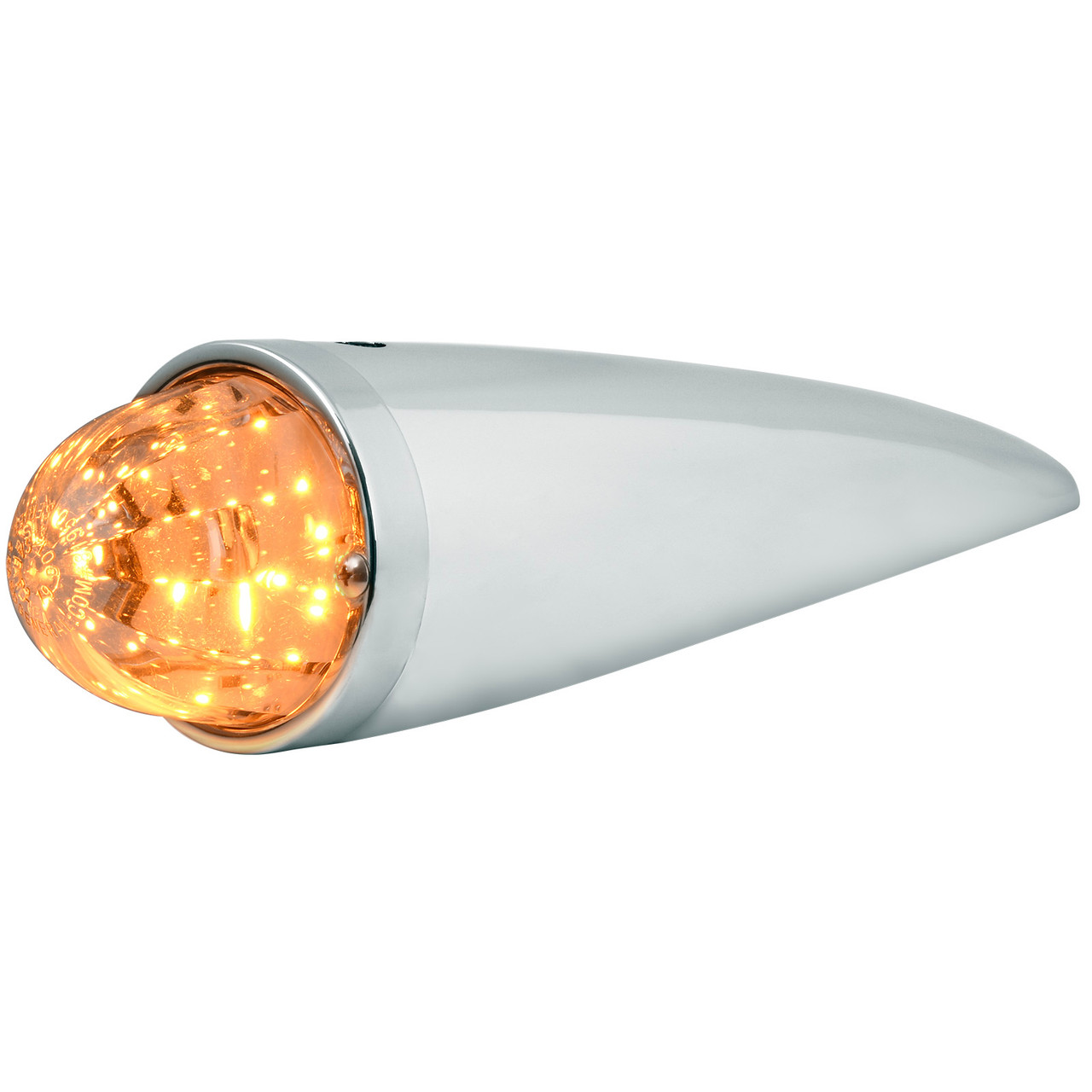 93521 Classic Watermelon LED Cab Light with Chrome Plastic Housing
