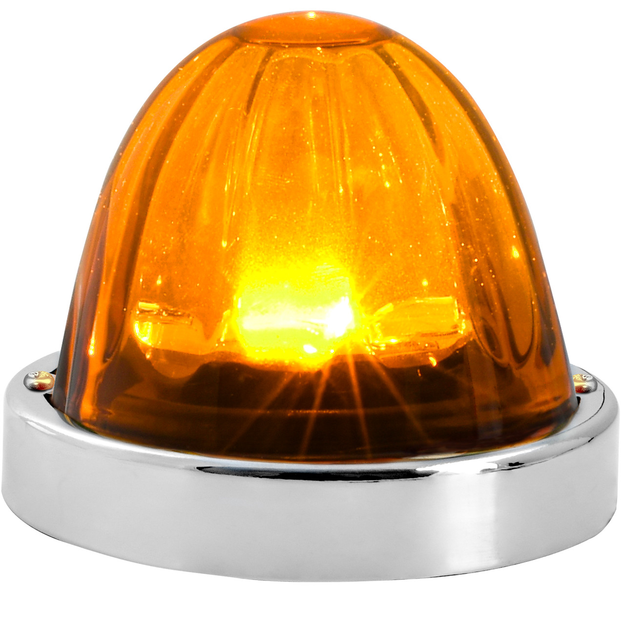 81651 Super Star Glass Watermelon Surface Mount LED Sealed Light