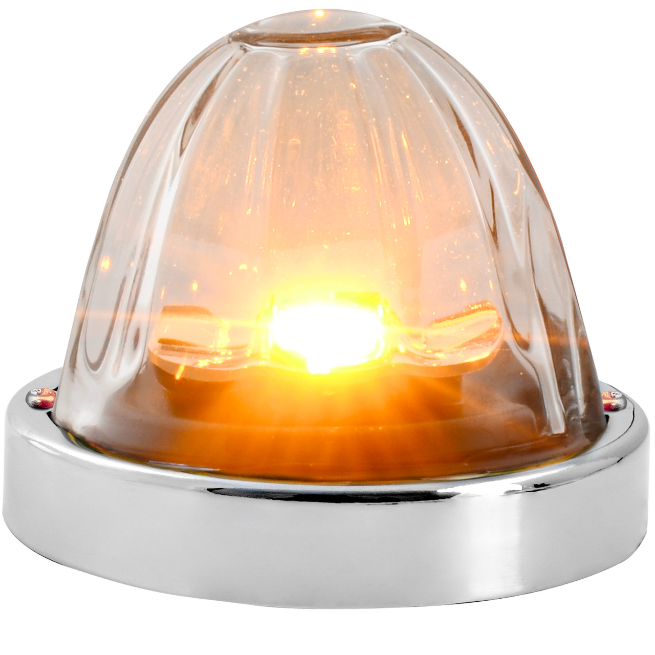 81653 Super Star Glass Watermelon Surface Mount LED Sealed Light