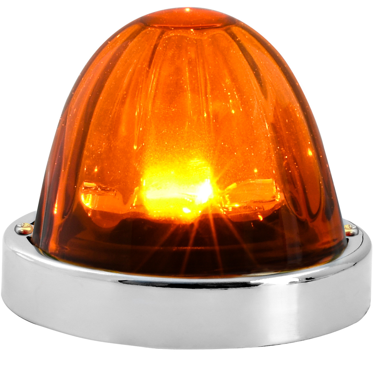 81650 Super Star Glass Watermelon Surface Mount LED Sealed Light