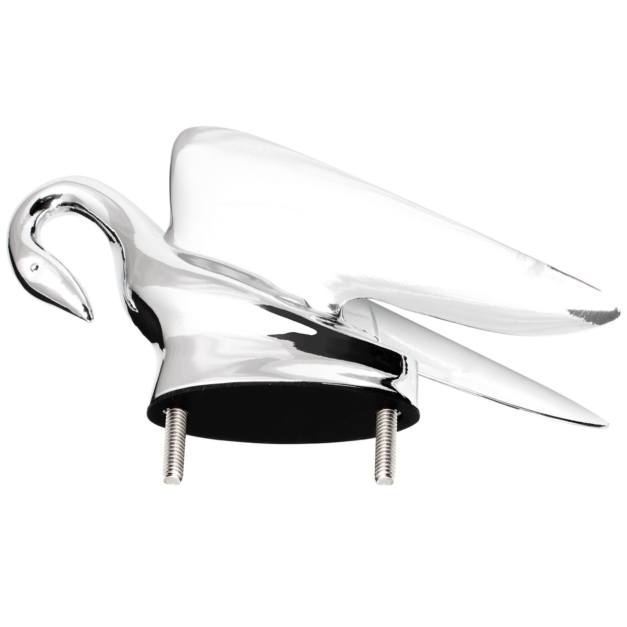 48013 Classic Swan with Wonderwings Hood Ornament - Grand General