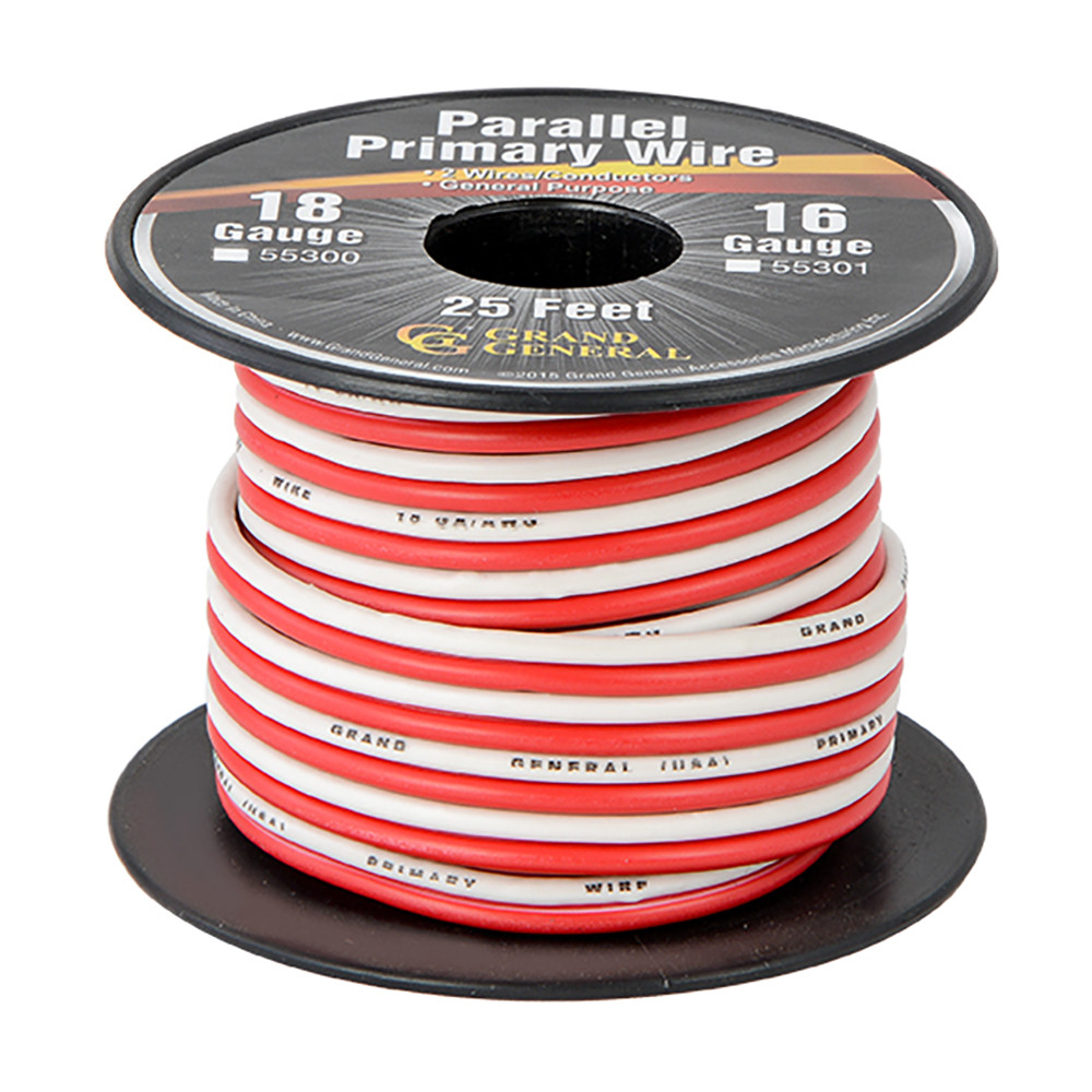55301 2 Parallel Primary Wire Roll - Grand General Accessories LLC