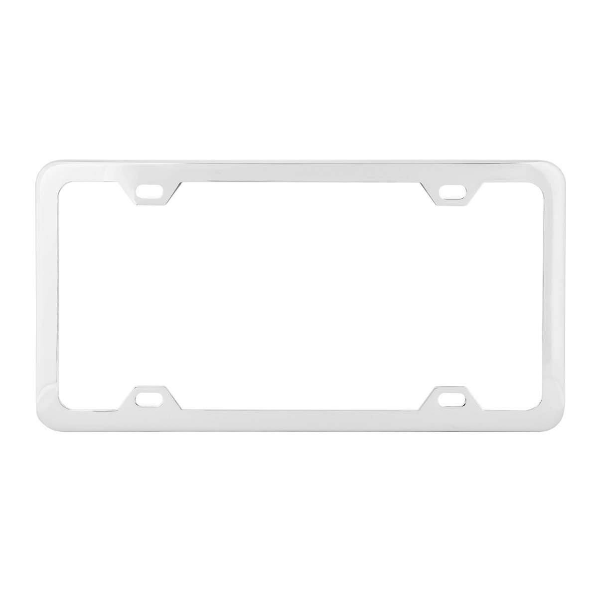 60412 License Plate Frame w/ 4 Holes - Grand General Accessories LLC
