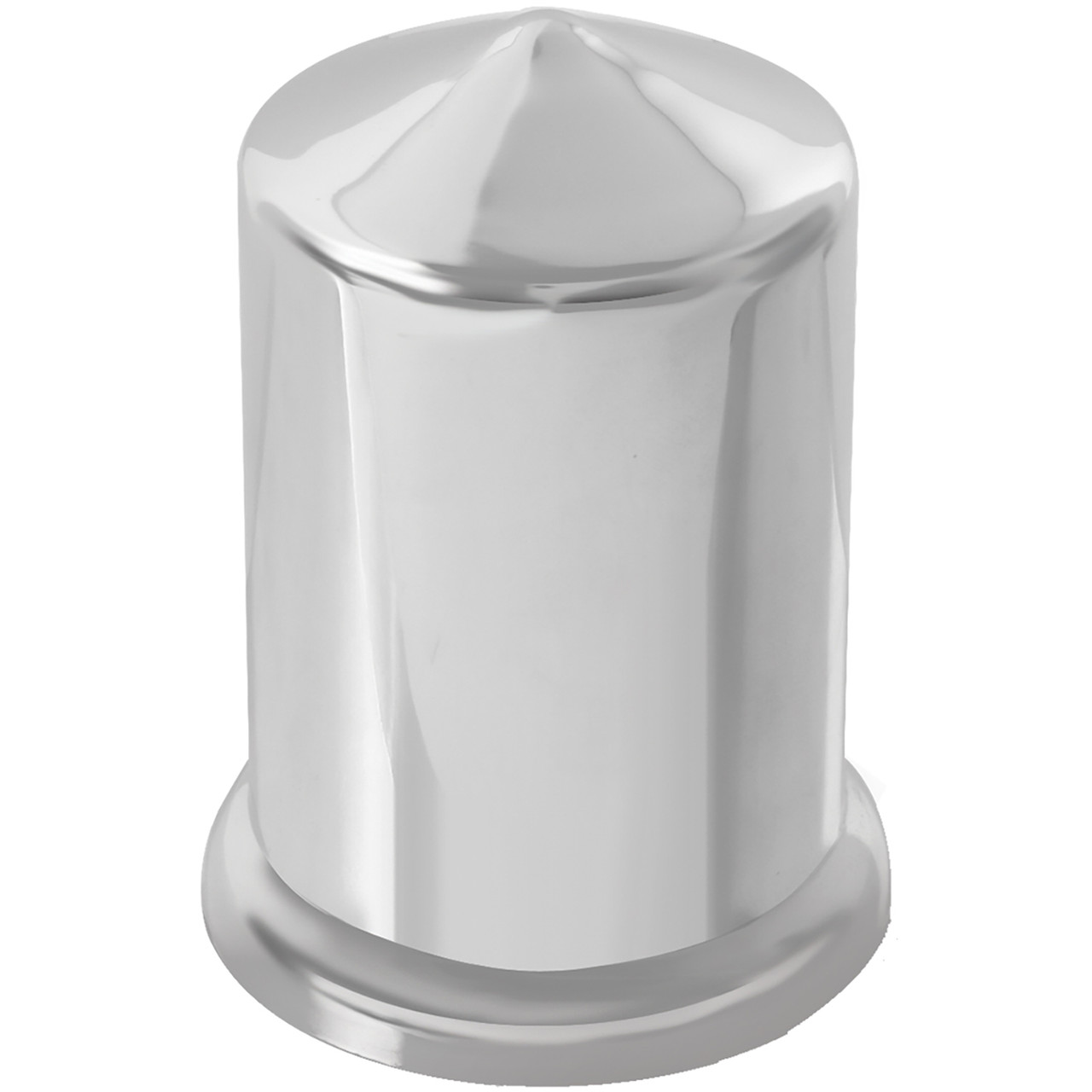 10018 Pointed Top Chrome Plastic Cover w/ Flange - Grand General
