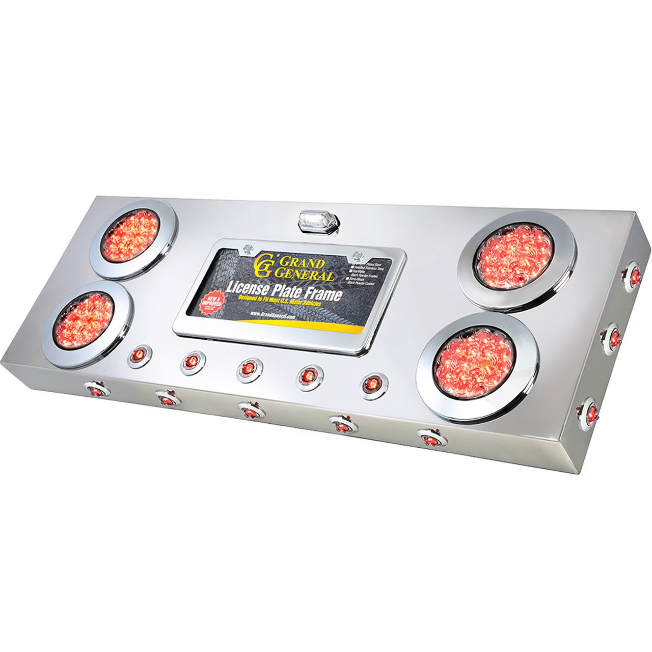 91303 S.S. Rear Light Panel w/ Side & Under Glow Effect - Grand