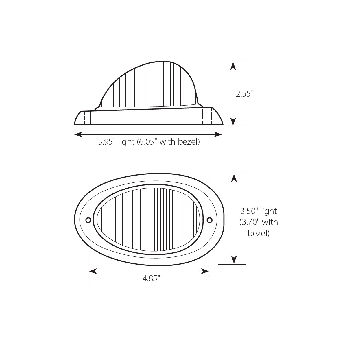 76372 Side Marker/Turn 9 LED Light - Grand General Accessories LLC