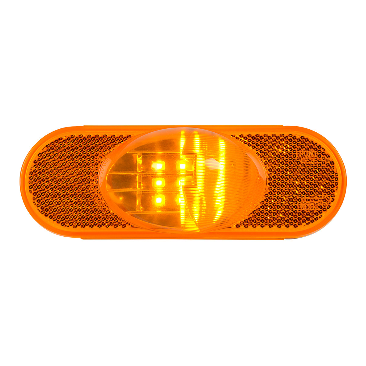 79997 Oval Side Turn & Marker LED Light with Reflector - Grand