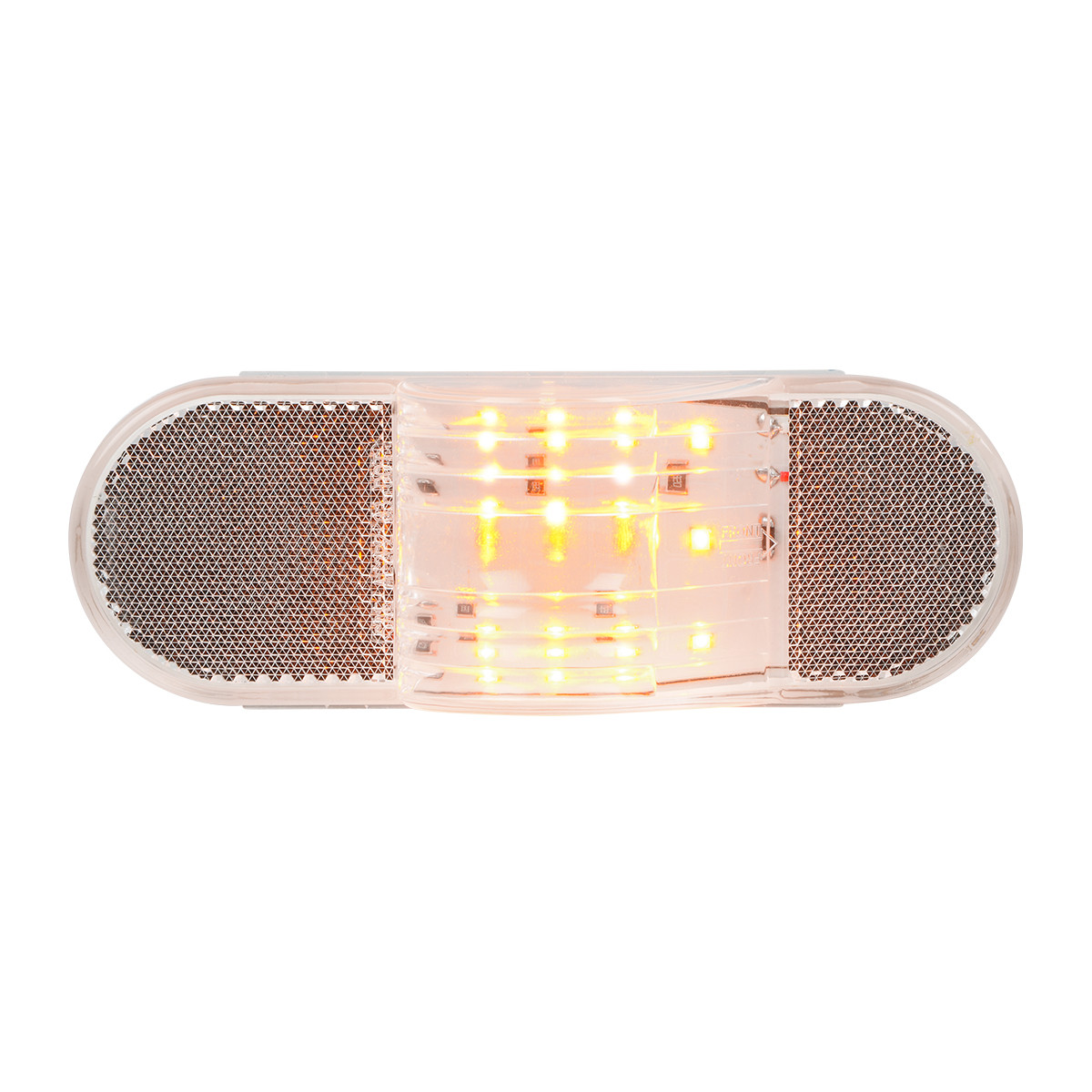 79996 Oval Side Turn & Marker LED Light w/ Reflector - Grand
