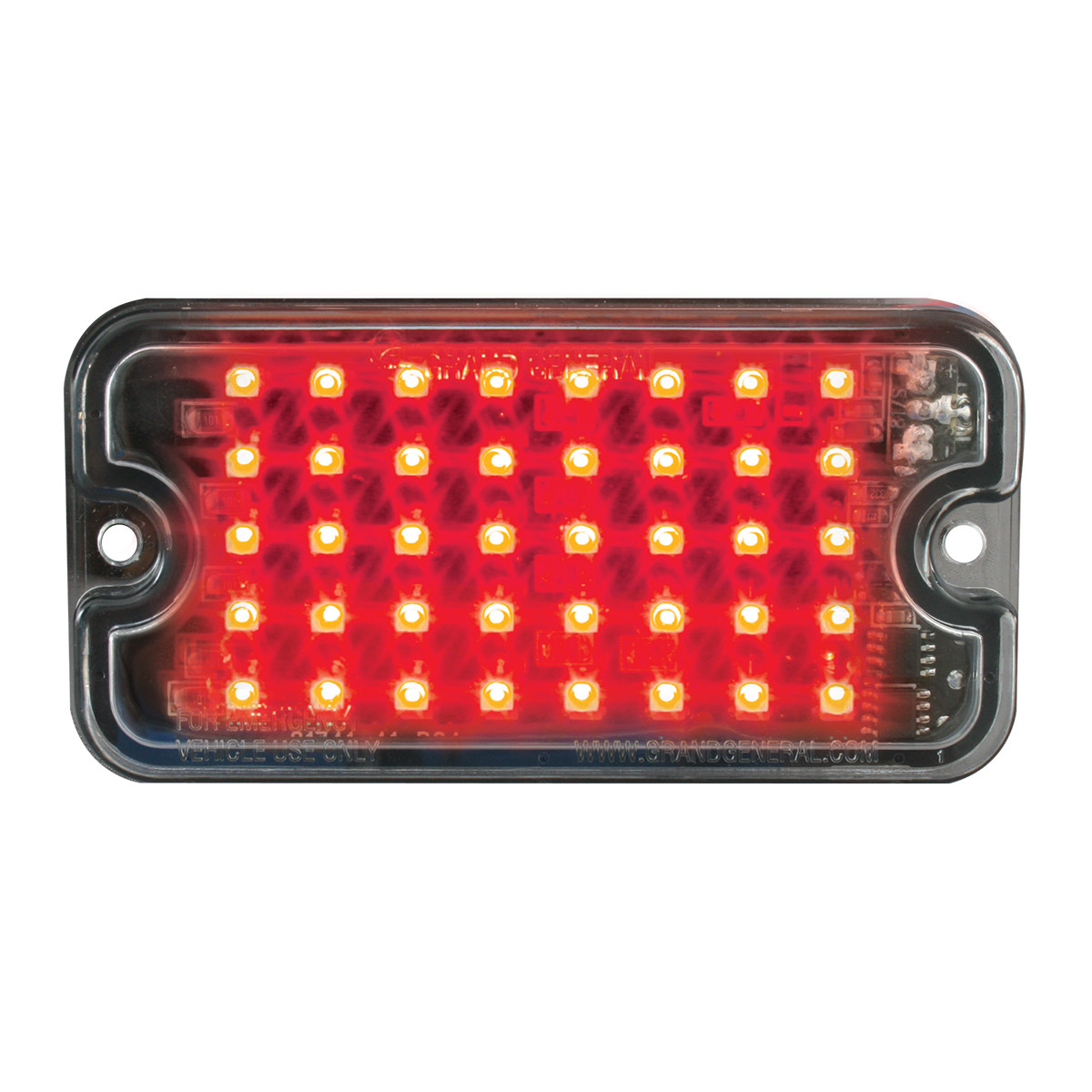 81742 Ultra Thin Rectangular Strobe LED Light - Grand General