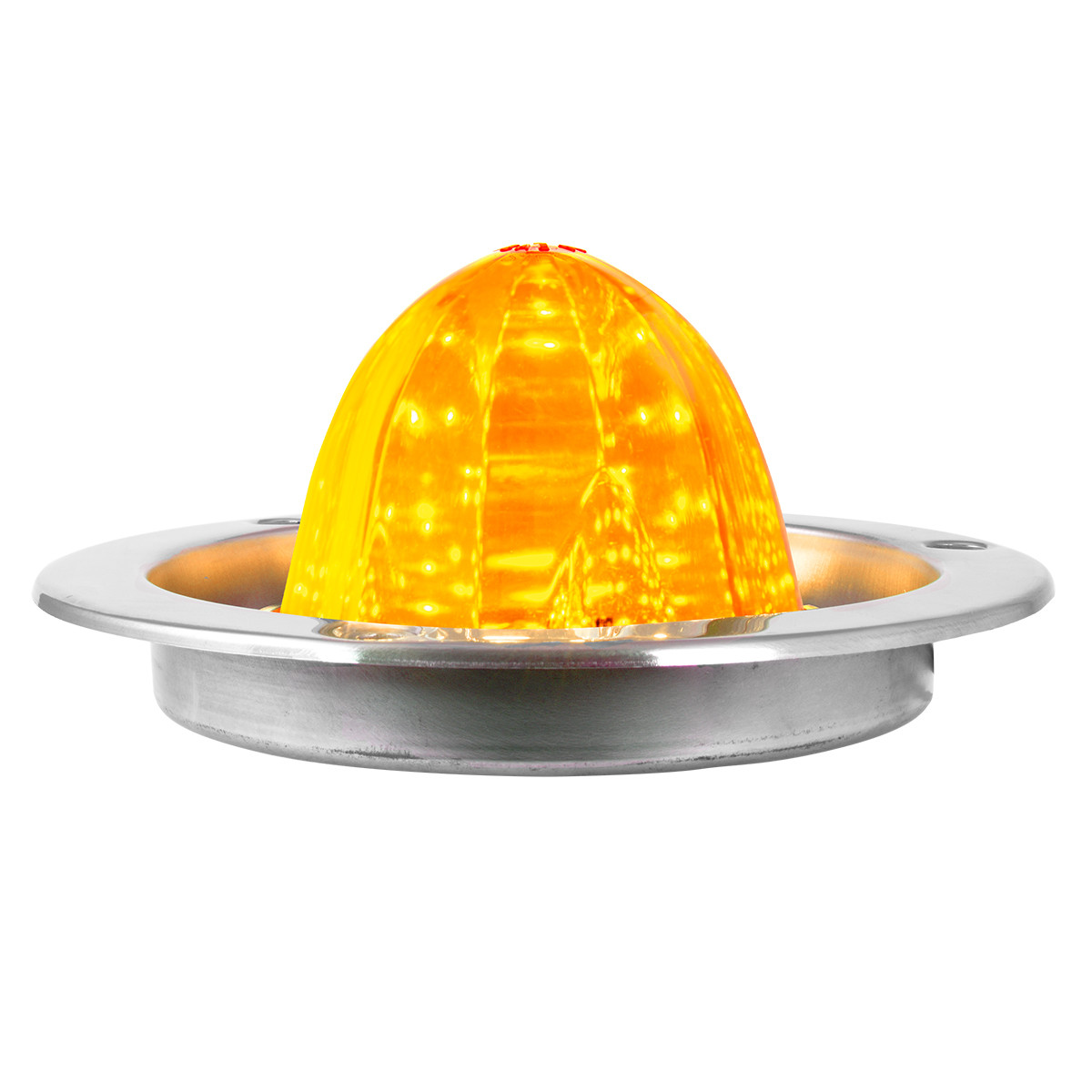 81910 Classic Watermelon LED w/Stainless Steel Flange Mount Bezel