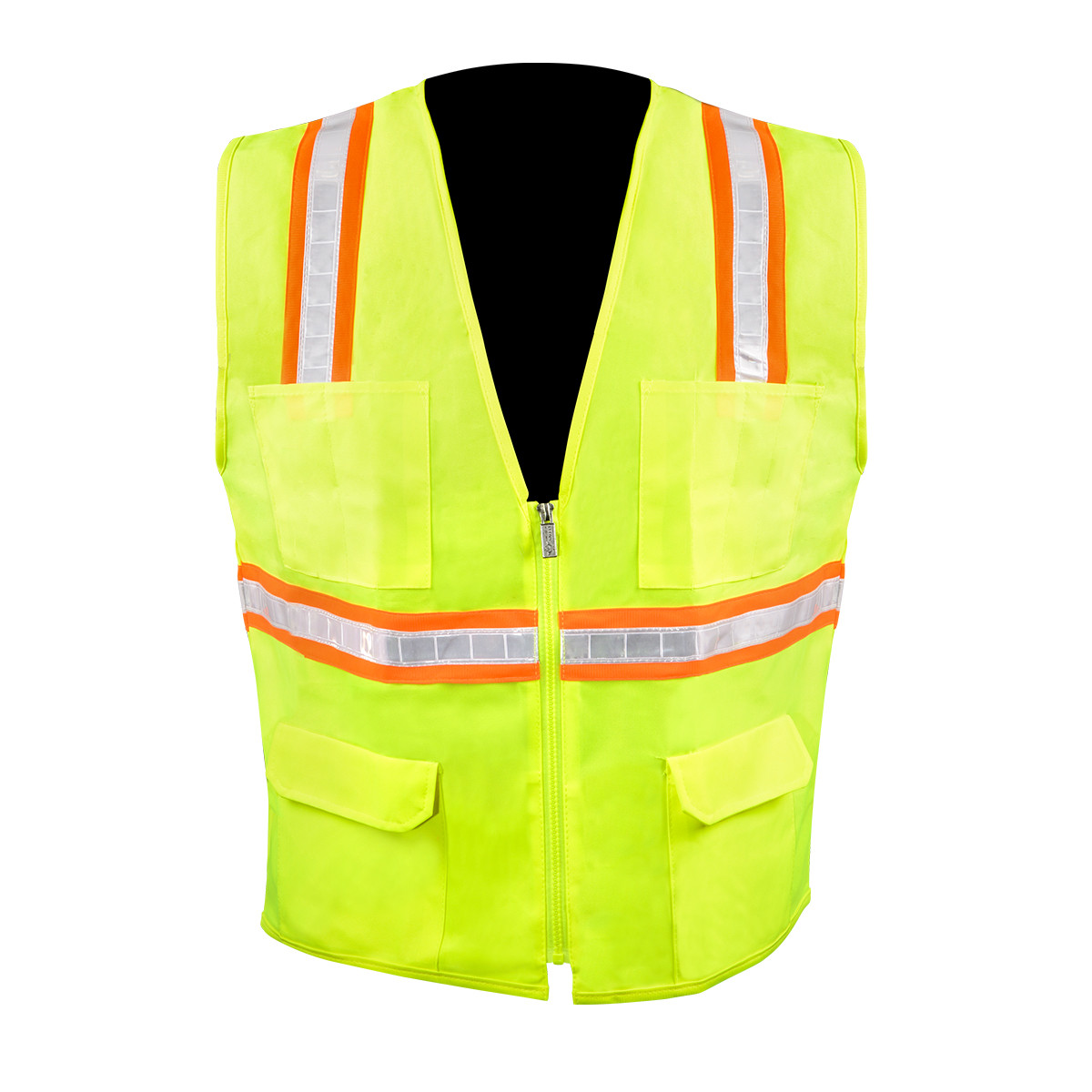 99931 High Visibility Safety Vest with 6 Pockets - Grand General ...