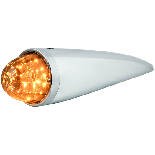93520 Classic Watermelon LED Cab Light with Chrome Plastic Housing