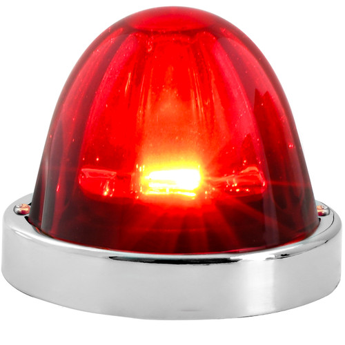 81653 Super Star Glass Watermelon Surface Mount LED Sealed Light