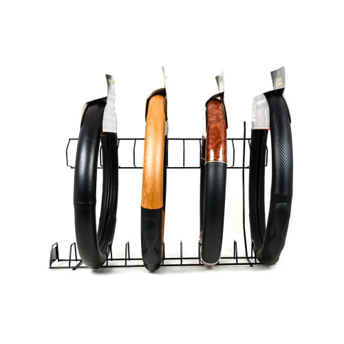 Black Steering Wheel Cover Rack