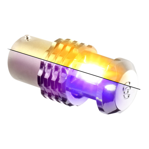 70864 1157 Dual Color Ultra High Power LED Bulb
