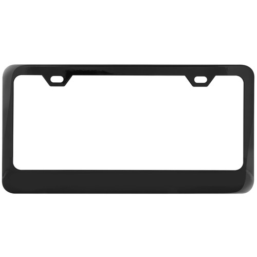 60439 License Plate Frame w/ 2 Holes & Wide Bottom - Grand General