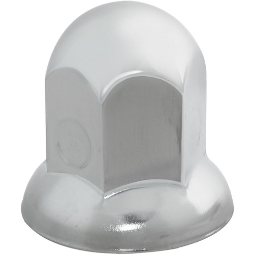 10037 Standard Chrome Steel Lug Nut Cover with Flange