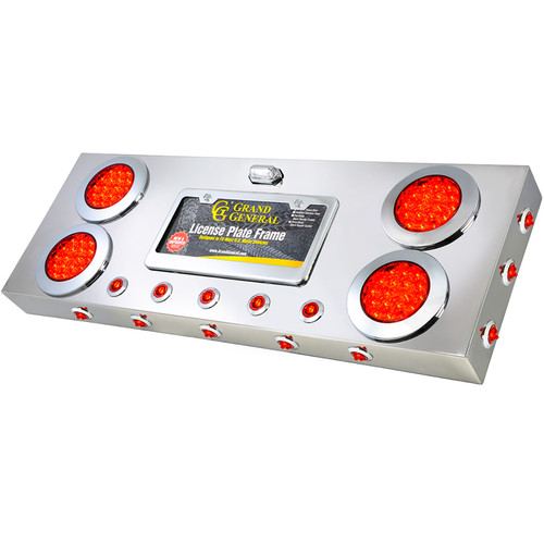 91303 S.S. Rear Light Panel w/ Side & Under Glow Effect - Grand