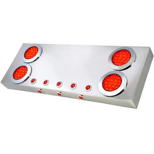 91310 S.S. Rear Light Panel w/ Under Glow Effect