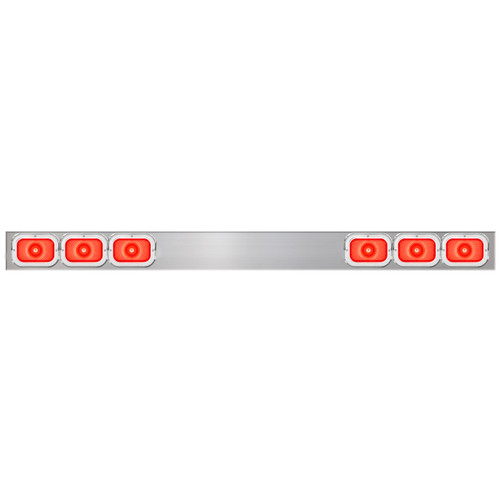 81041 1-Pc Chrome Plated Steel Light Bar