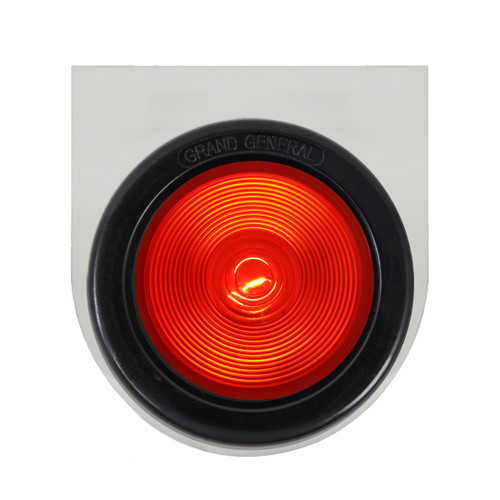 81596 Stainless Steel L Bracket with Single 4" Round Light