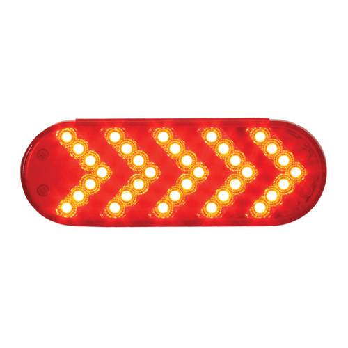 ＬＥＤユニット 77120 Spyder Series Oval Sequential Arrow Mid-Turn LED Light