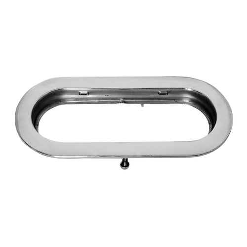 87203 Flange Mount Bezel w/ Hidden Studs for Large Oval Light