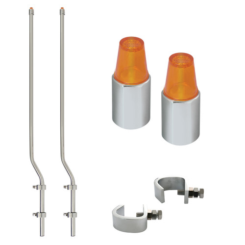 94102 Lighted Bumper Guide in Amber Cap Style