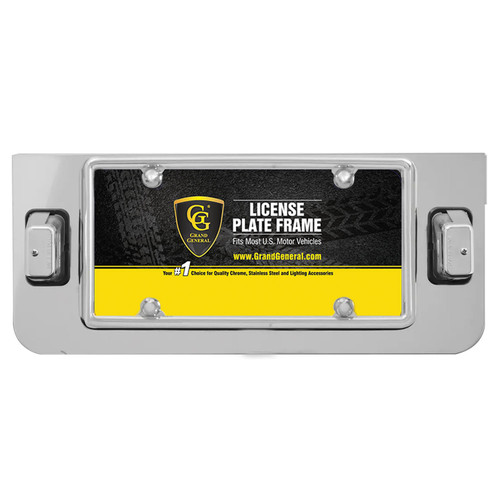 80122 License Plate Holder with License Lights