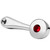 54965 Chrome Window Crank with Color Jewel