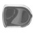 93126 Plain D-Shape Glossy Stickers for Aluminum Gear Shift Knobs