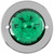 79417 2" Watermelon Surafce Mount LED Light with Stainless Steel Bezel