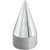 10028 Rocket Chrome Plastic Lug Nut Cover