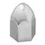 10062SP Bullet Chrome Plastic Lug Nut Cover