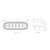74857 Prime Plus Series Oval LED Light