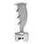 93481 Straight Grip Chrome 13/18 Speed Gearshift Knob
