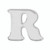 94372 Traditional Letter Cut Out M - R