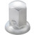 10180 Standard Chrome Steel Lug Nut Cover with Flange
