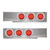 80176 2-Pc Chrome Plated Steel Light Bar