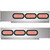 91814 2-Pc Stainless Steel Light Bar