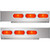 80334 2-Pc Stainless Steel Light Bar